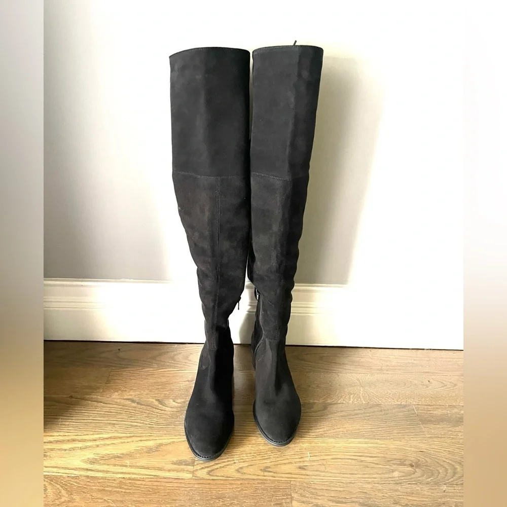 Geox Black Over-the-Knee Women's Boots